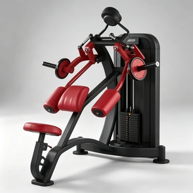 Seated Back Muscle TrainerCommercial PlateLoaded BackSpecific Strength Machine factory